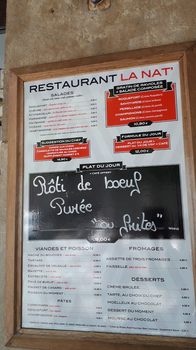 Brasserie La Natation Menu - Image 5